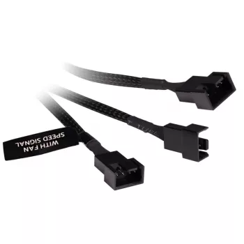 RGB-splitterkabel Alphacool 18679 zwart kunststof 150mm