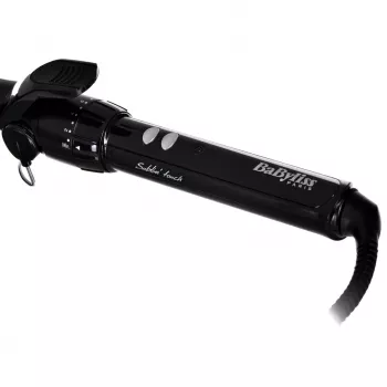 Krultang BABYLISS Pro 180 19mm – 19 mm cilinder, 150–180 °C, 10 warmtestanden, kabel met draaigewricht, roze/zwart
