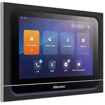 Smart Home centrale Akuvox X933H zwart 7 inch touchscreen