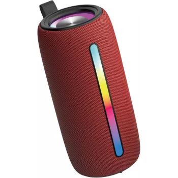 Denver BTL-360BD RGB BT-luidspreker 2x50W bordeauxrood