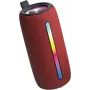 Denver BTL-360BD RGB BT-luidspreker 2x50W bordeauxrood