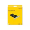 DeLOCK 16-poorts SATA PCI Express x4-kaart 6 Gbit/s groen grijs