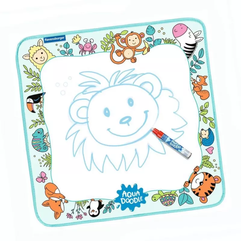 Ravensburger Aqua Doodle Animals kleermat — Ministeps-set voor schoon tekenen met water