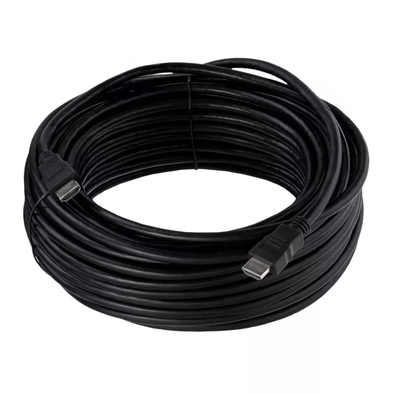 Akyga AK-HD-200A HDMI-1.4-kabel, High Speed with Ethernet, 20 m, zwart