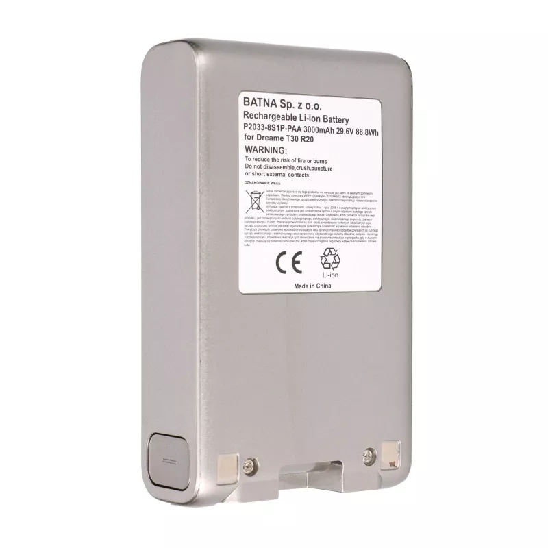 Accu voor Dreame stofzuiger T30 R20 21,6V