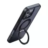Beschermhoes Mcdodo PC-4932 voor iPhone 16 Pro met geïntegreerde standaard, zwart