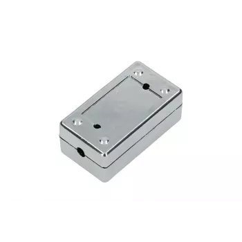 Extralink CAT5E STP connection box, barrel, connector, zilver