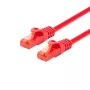 LOGON TCU66U100R netwerk-patchkabel, Cat6 U/UTP, 10 m, rood