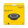 Indoor-oplader DeLOCK 66284 smartphone zwart USB draadloos