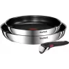 Tefal Ingenio Emotion L897S374 3-delige koekenpannenset, 24/28 cm met afneembare handgreep
