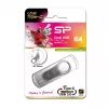 Silicon Power Mobile C80 USB-stick 64 GB USB Type-A / USB Type-C 3.0 (3.1 Gen 1) titanium