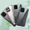 Hoes Devia Crystal Flora voor iPhone 12 Pro Max — transparant blauw, slanke pasvorm