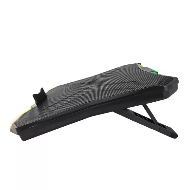 Esperanza EGC110 Xalok gaming RGB-laptopkoeler voor 17" (43,2 cm), 800 tpm, zwart