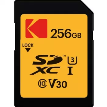 Geheugenkaart Kodak 256GB UHS-I U3 V30 Ultra EKMSD256GXC10HPRK