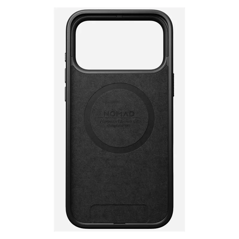 Leren hoesje Nomad Modern voor iPhone 17 Pro Max (6,9 inch) – bordeaux, leer+TPU+PC