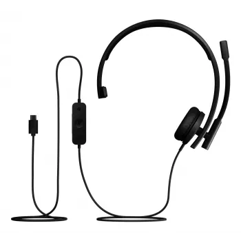 Logitech H570e - headset - on-ear - bedraad - USB-C - gecertificeerd voor Microsoft Teams (981-001427)