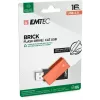 USB-flashdrive Emtec C350 Brick 16 GB USB Type-A 2.0 zwart rood