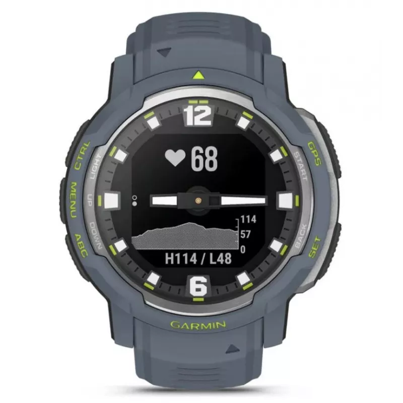 SMARTWATCH INSTINCT CROSSOVER/BLAUW 010-02730-04 GARMIN