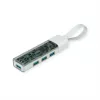 ROLINE mobiele USB 3.2 Gen 1 hub, 4-voudig, type A+C aansluitkabel