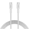 CANYON kabel OnWire 60CL C-C 60W COLOR gevlochten 1m wit