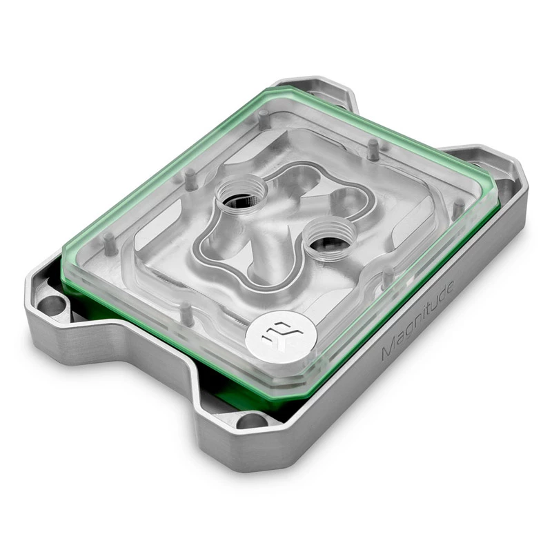 Decoratieaccessoire EK Water Blocks aluminium groen