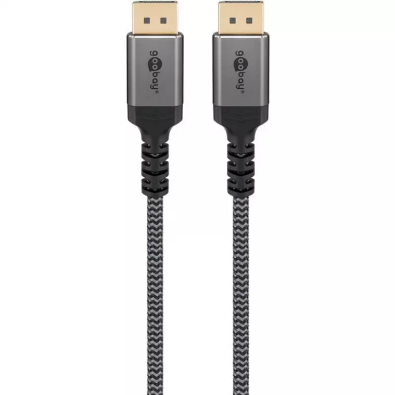 Goobay DisplayPort-kabel 2.0/2.1, 80 Gbit/s | 75685 | DisplayPort naar DisplayPort