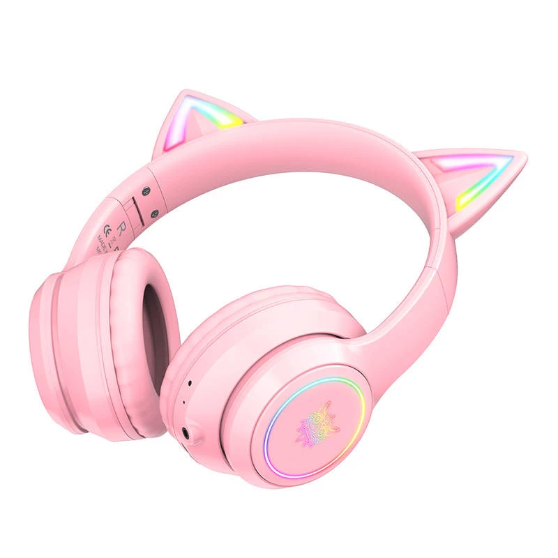 Gaming-koptelefoon ONIKUMA B90 roze