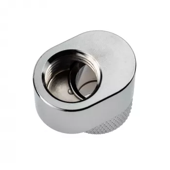 Compressie-draaiversatzfitting XSPC G1/4 7 mm offset, chroom