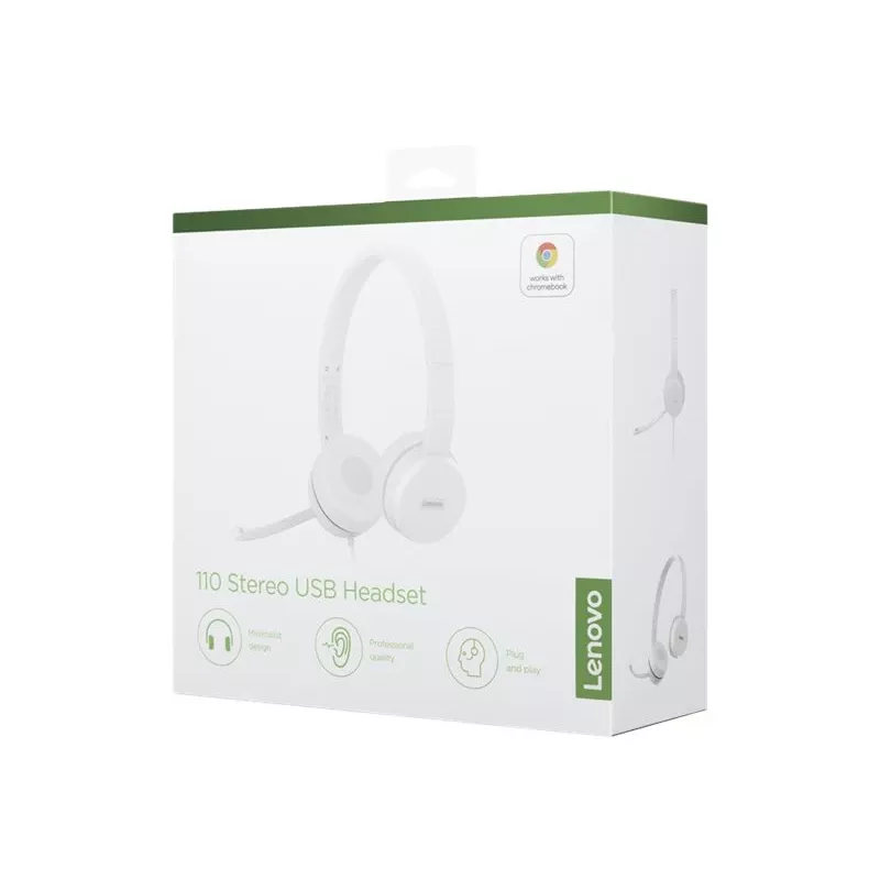 Lenovo GXD1E71385 Koptelefoon/headset bedraad polsgesprekken/muziek USB Type-A Grijs