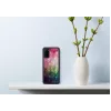 Hoes iKins voor Samsung Galaxy S20 – waterbloemenpatroon, zwart
