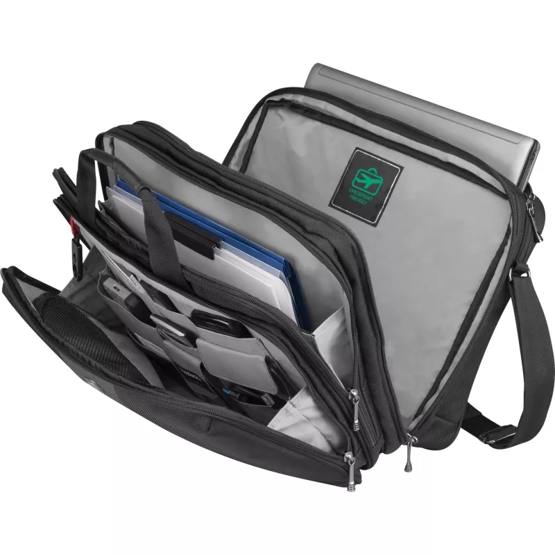 Wenger/SwissGear Legacy 17 notebooktas 43,2 cm (17) aktetas zwart, grijs