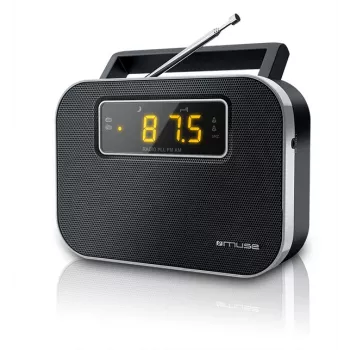 Muse | M-081R | wekkerfunctie | 2-band PLL draagbare radio | zwart