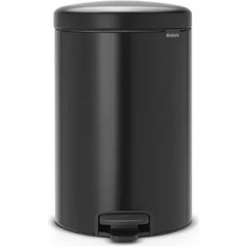 Brabantia 114106 afvalemmer 20 l rond zwart (11 41 06)