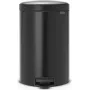 Brabantia 114106 afvalemmer 20 l rond zwart (11 41 06)