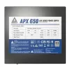 Montech APX650 voeding 650 W 20+4 pin ATX ATX zwart