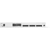 Cisco Catalyst C1300-24XTS beheerbare L2/L3-switch, 24 poorten (12x 10GE RJ-45 + 12x 10GE SFP+), 480 Gbit/s, RJ-45/USB-C-console, MAC-tabel van 16.000, rackmontage