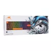 Mechanisch toetsenbord Baracuda Dolphin zwart US-layout met Blue-switches
