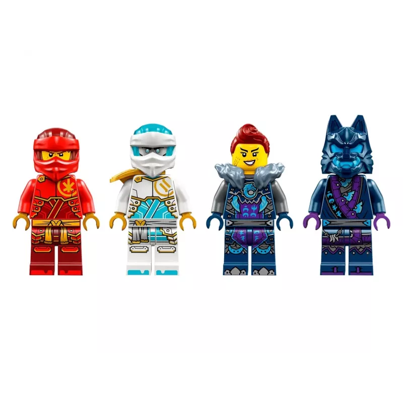 LEGO NINJAGO set 71808 — 322 onderdelen, 4 minifiguren, hoogte 160 mm, leeftijd 7+
