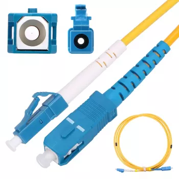 Extralink patchkabel LC/UPC-SC/UPC singlemode simplex G652D 1 m