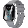 Canyon Chatter SW-58 CNS-SW58SS smartwatch, 1,8″ IPS, bellen via BT, zilvergrijs