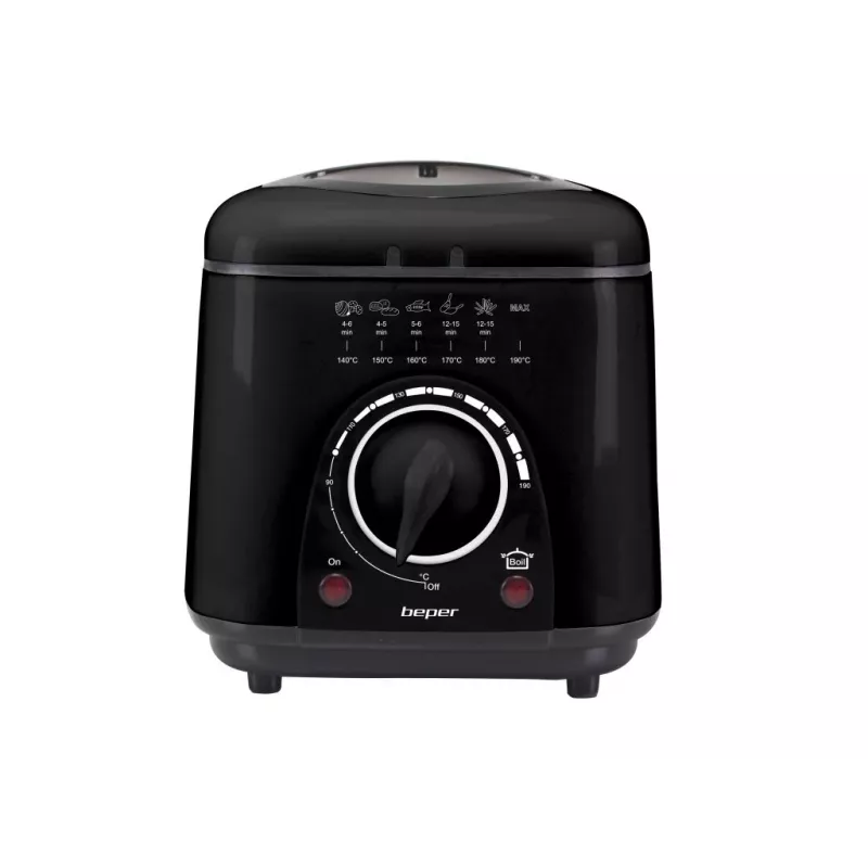 Elektrische friteuse Beper P101FRI100, 1000 W vermogen, 2 L inhoud