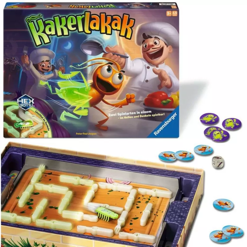 Kakerlakak Glow in the Dark, bordspel
