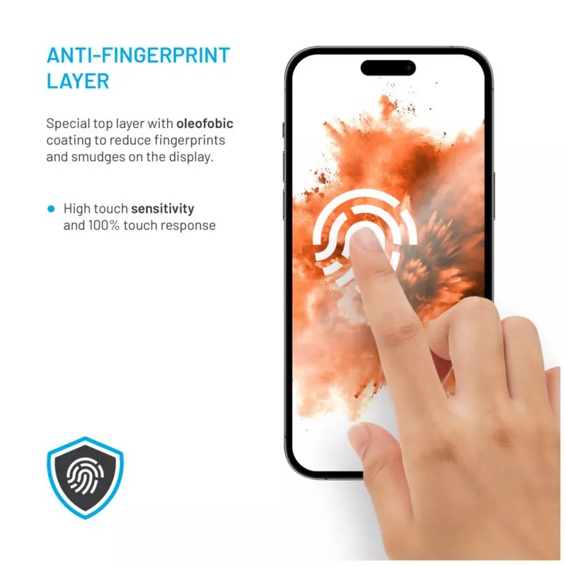 Fixed screen protector | Apple | iPhone Air | tempered glass | transparant | 2.5D