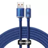 Baseus Crystal Shine kabel USB naar USB-C, 100W, 2m (blauw)