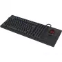 Bedrade mechanische full-size toetsenbord KeySonic KSK-8202ELU-T (DE) — USB, Duitse layout, zwart
