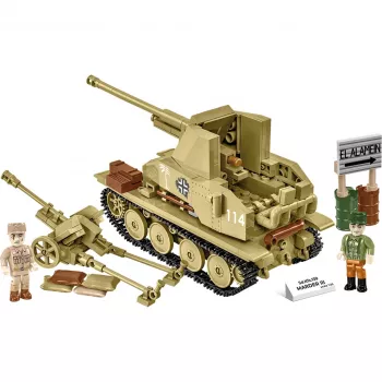 Constructieset Cobi Blocks Marder III – 486 onderdelen, militair voertuigmodel