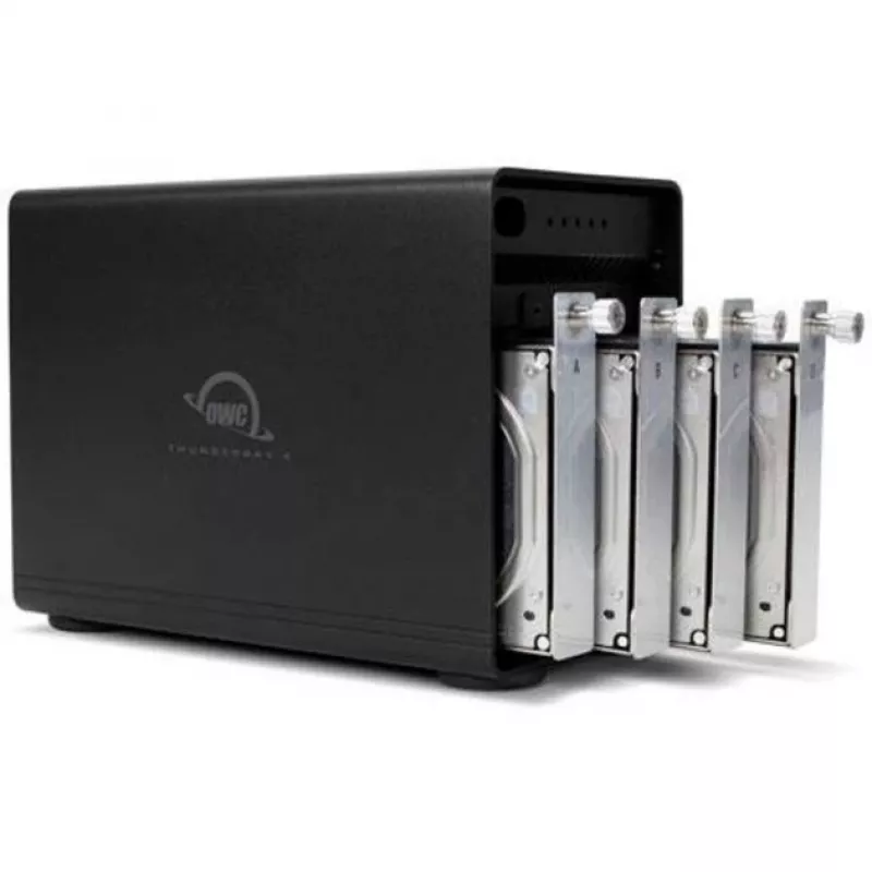 ThunderBay 4 (zwart, 4-bay Thunderbolt 3 externe schijfbehuizing)