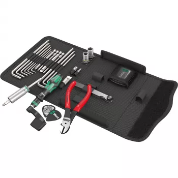 Gitaargereedschapsset 9100 Kraftform kompakt, 27-delig (zwart)