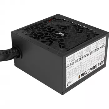 Voeding AEROCOOL AERO BRONZE 750W APFC (V.2 2025) – 750W uitgang, APFC