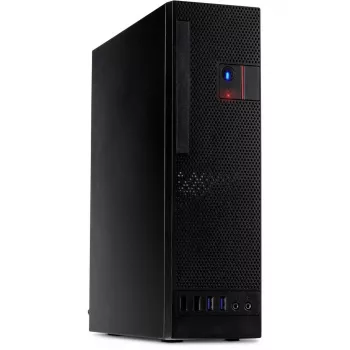 PC-behuizing Inter-Tech S-331 desktop zwart